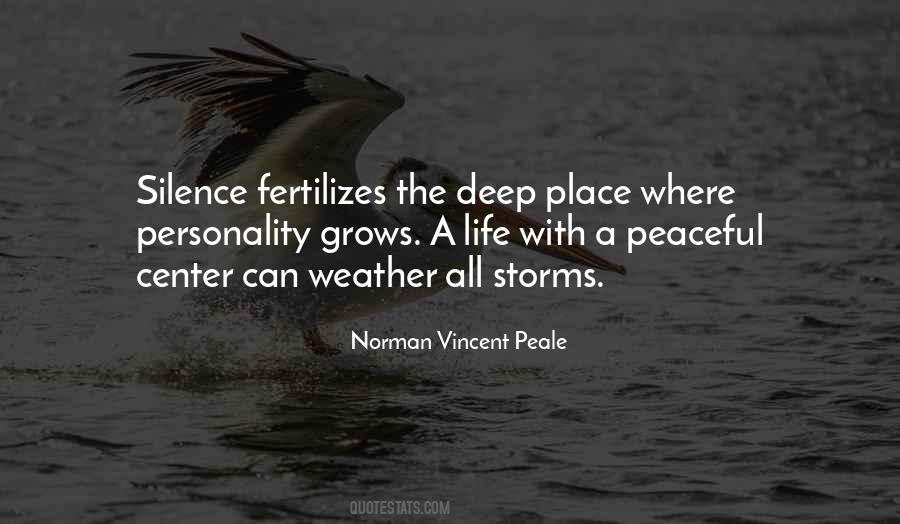 Peaceful Place Quotes #1123325