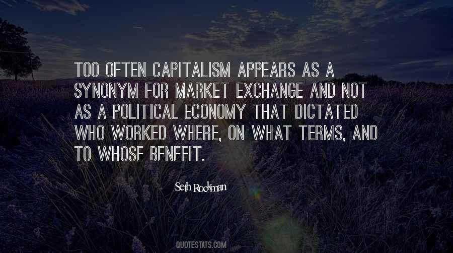 Quotes About Capitalism #28748