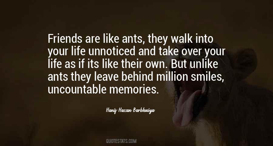 Quotes About Memories And Friends #1082301