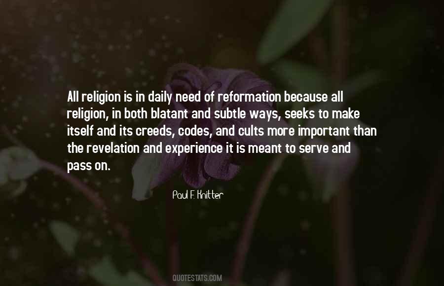 Religion In Quotes #1095029