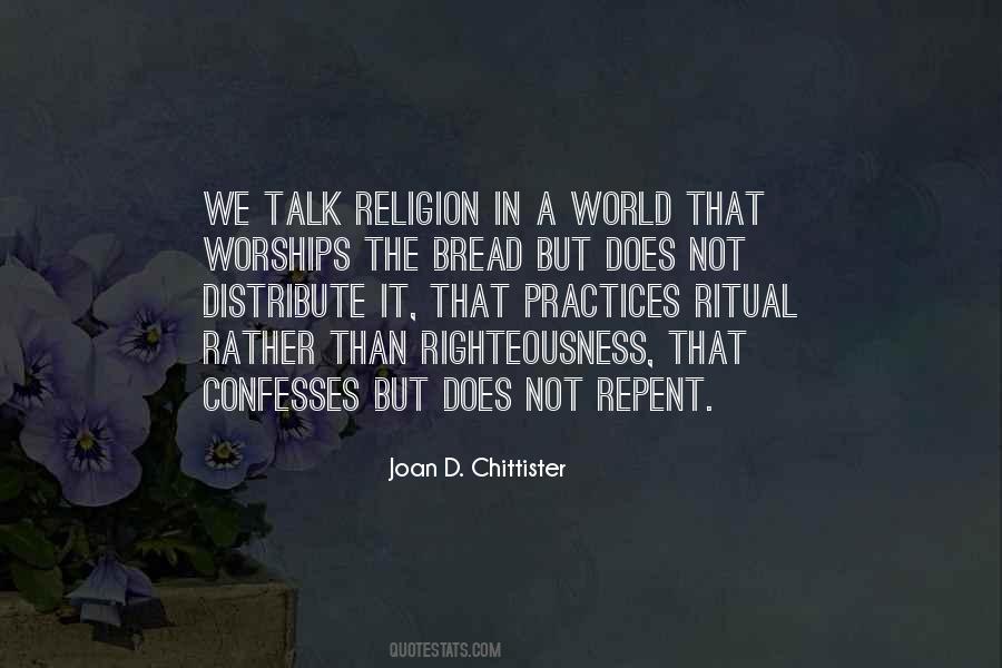 Religion In Quotes #1160299
