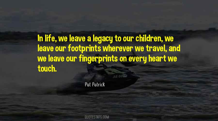 Quotes About Children's Fingerprints #1637232