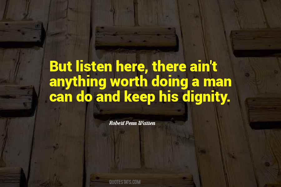 Quotes About Dignity And Worth #999062
