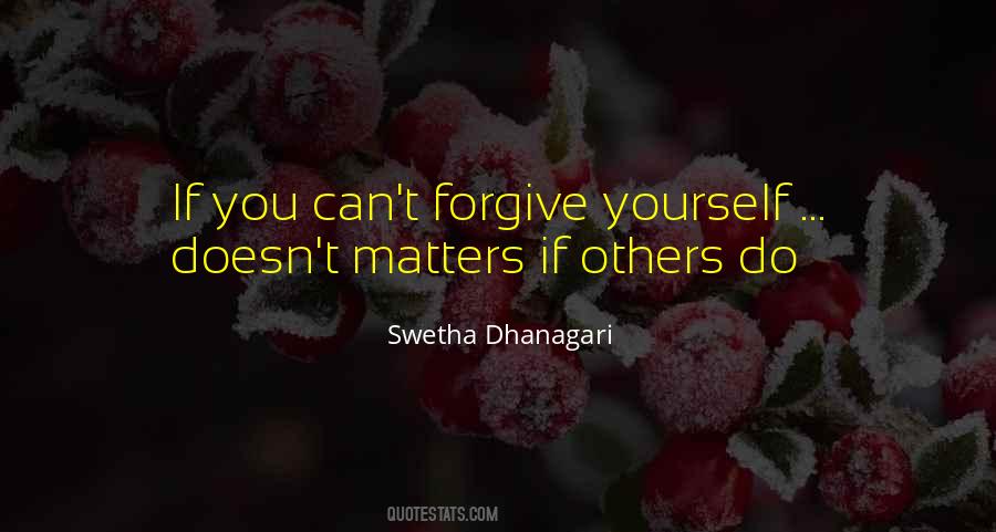 Quotes About Can't Forgive #1276521