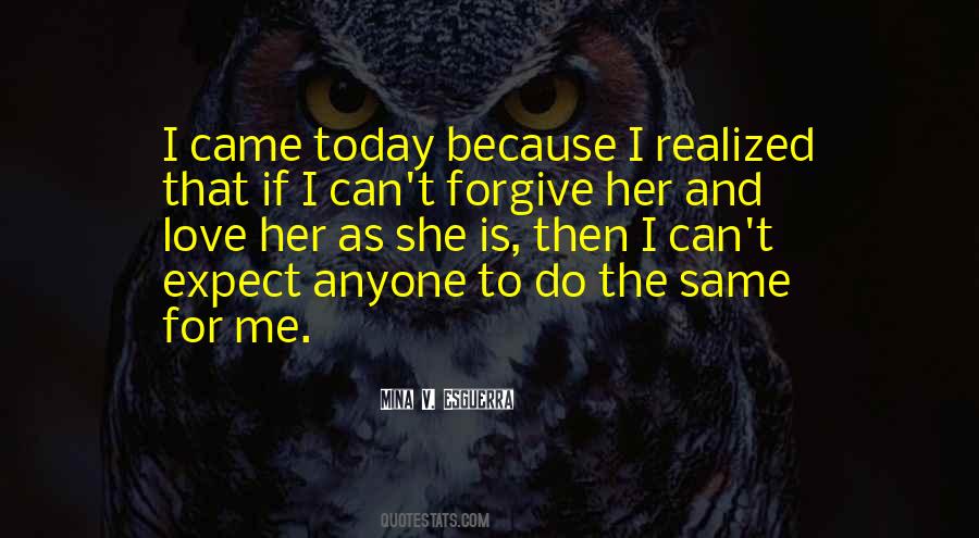 Quotes About Can't Forgive #1735177