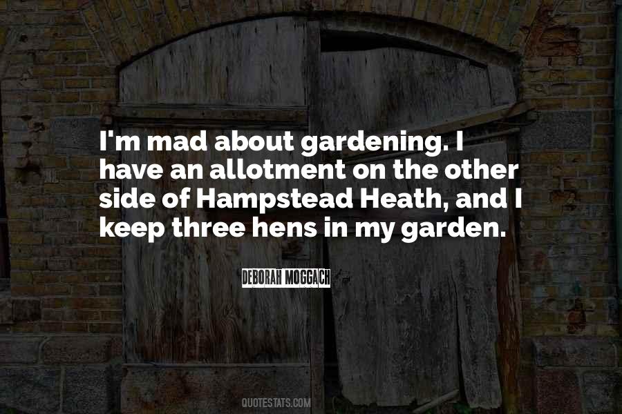Quotes About Hampstead Heath #19513