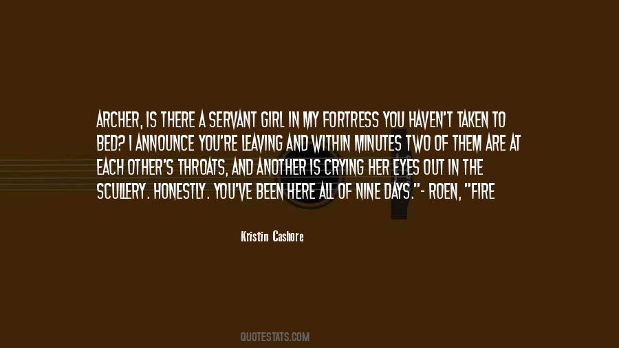 Quotes About Fire In Your Eyes #154837