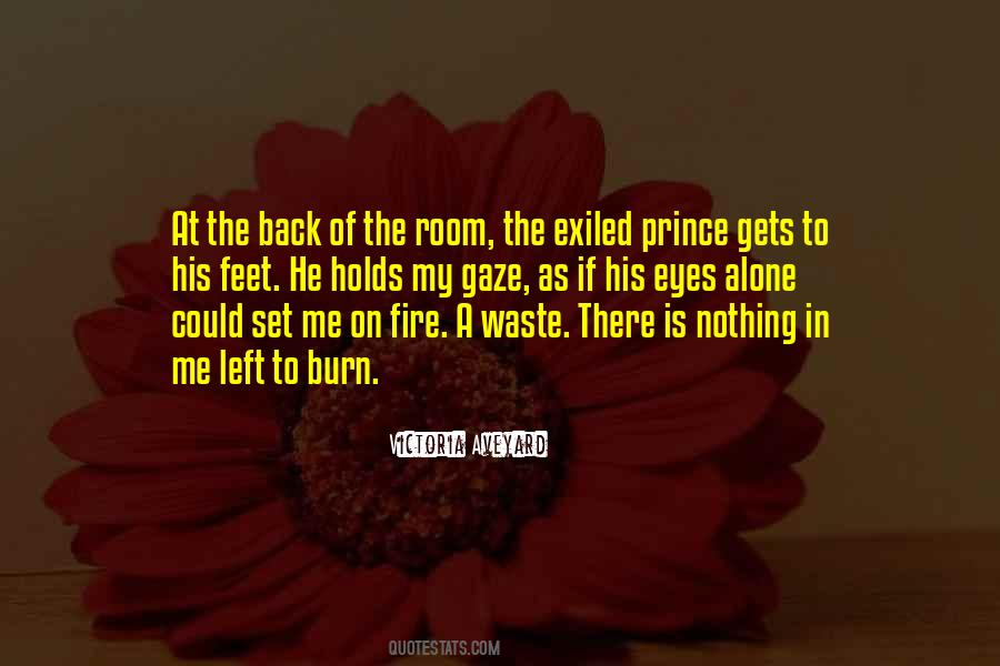 Quotes About Fire In Your Eyes #350948