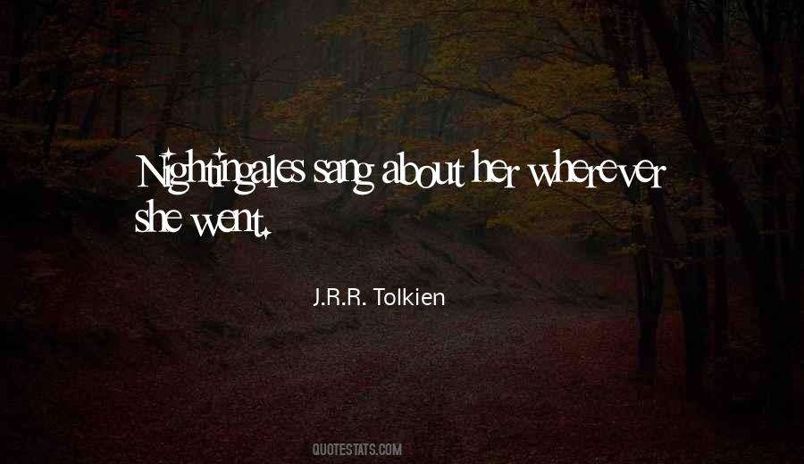 Quotes About Nightingales #349768