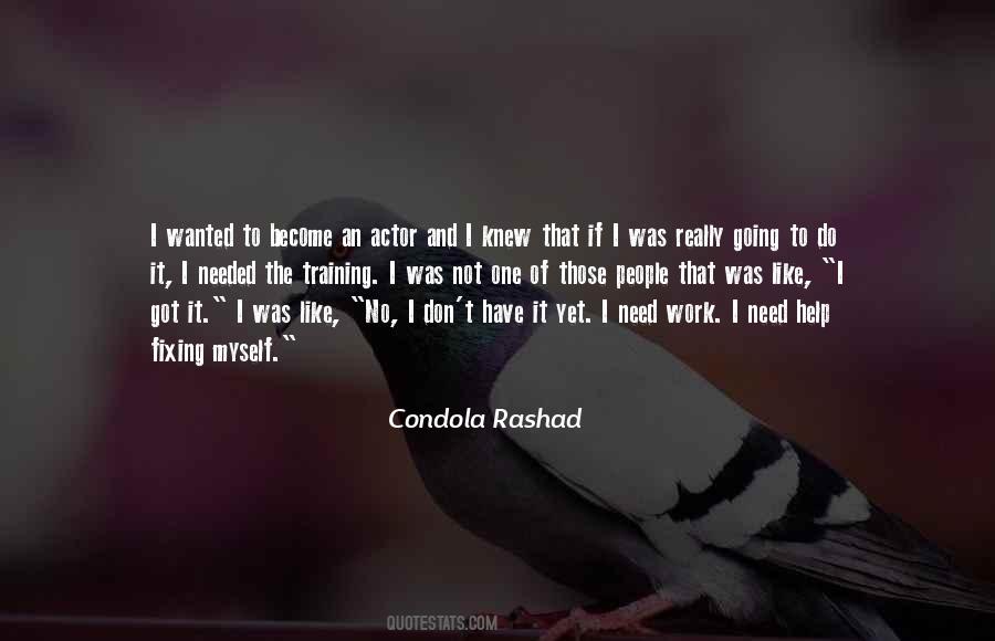 Quotes About Actor Training #1012423