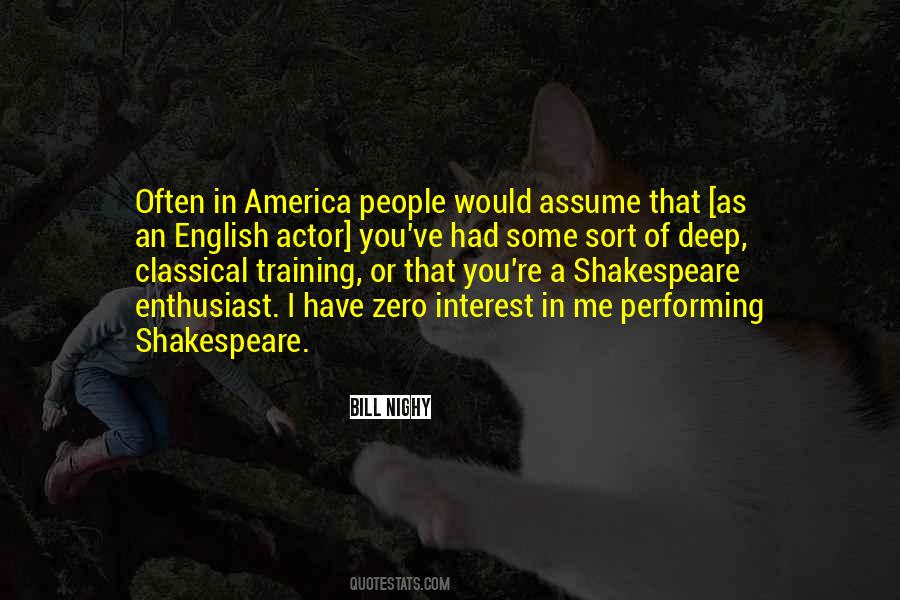 Quotes About Actor Training #1745296