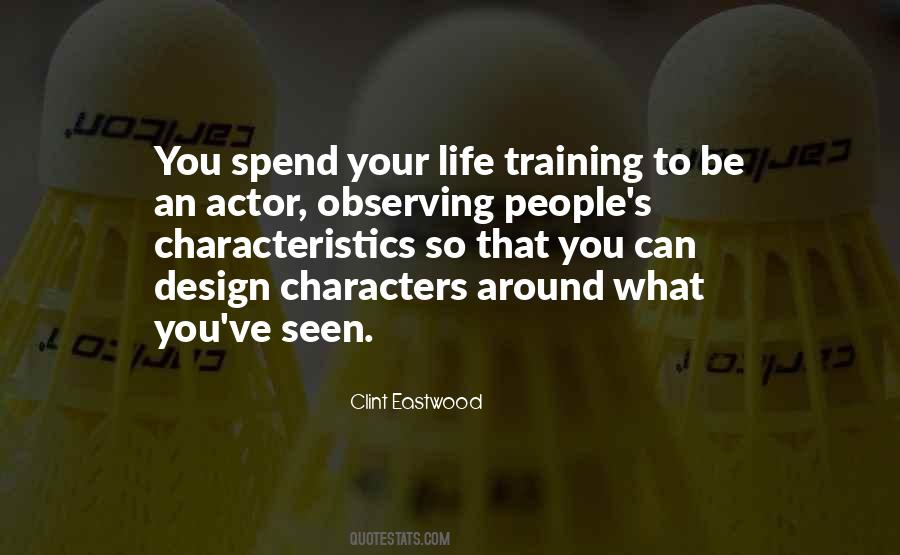 Quotes About Actor Training #1775833