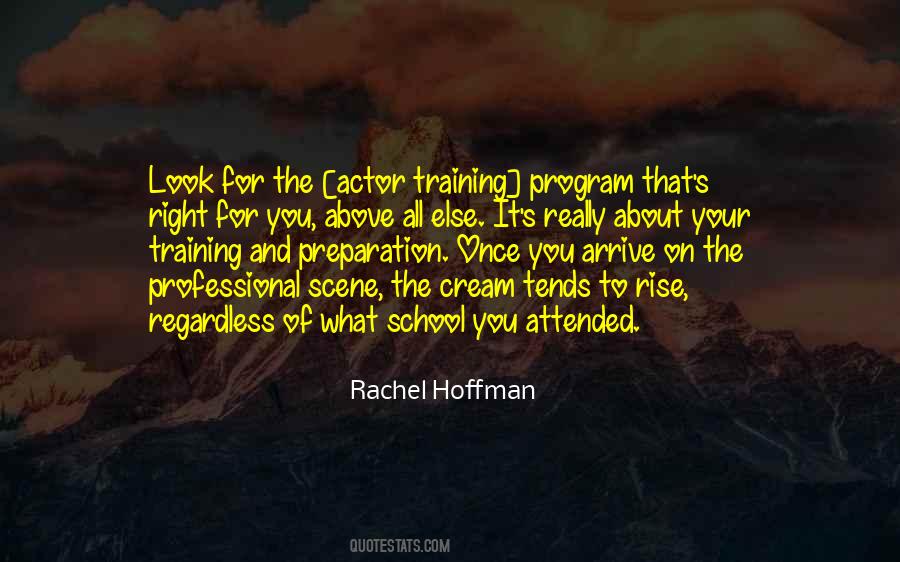 Quotes About Actor Training #919002