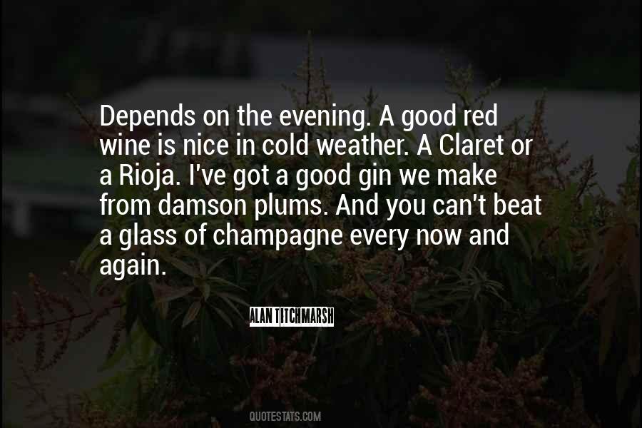 Quotes About Claret #831251