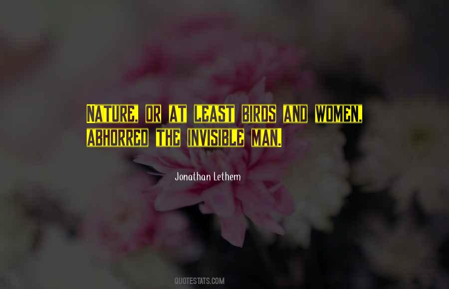 Quotes About Invisible #1551243