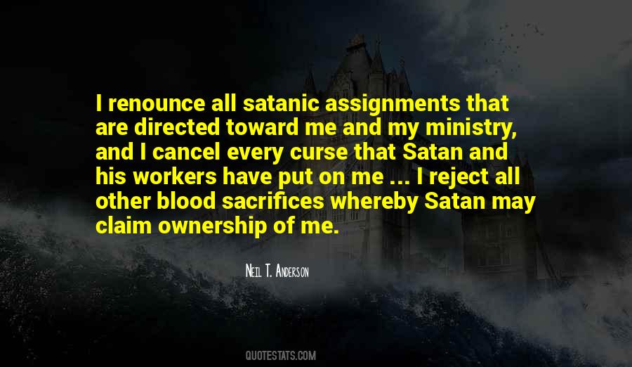 Reject Satan Quotes #819461