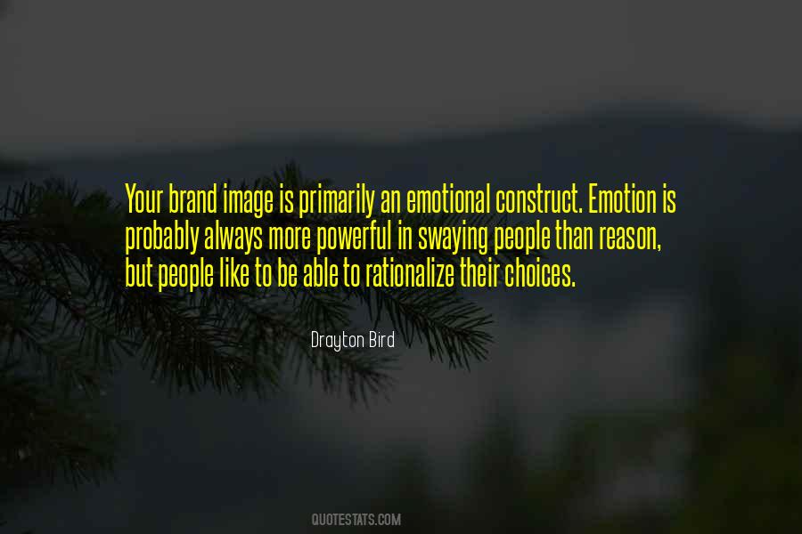 Quotes About Emotion Vs Reason #155140