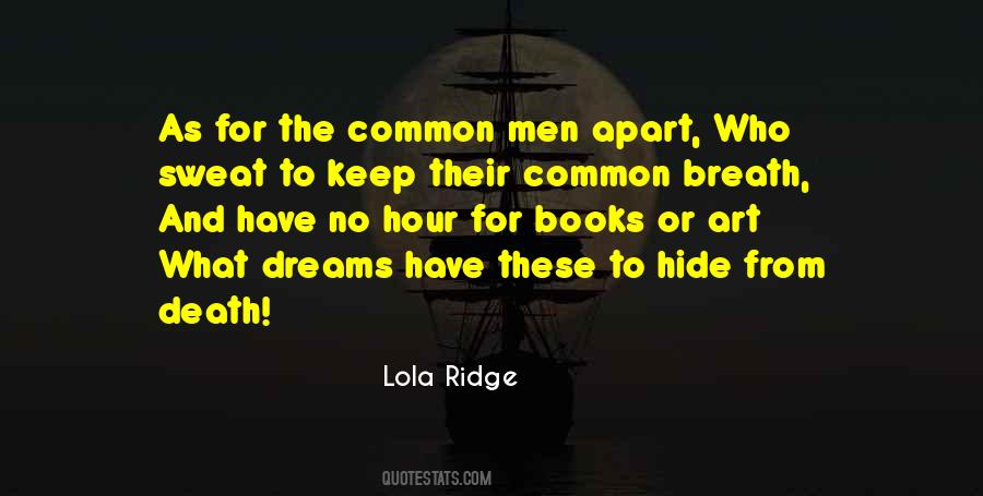 Men Dream Quotes #129182