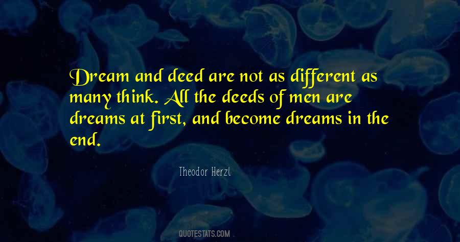 Men Dream Quotes #41142