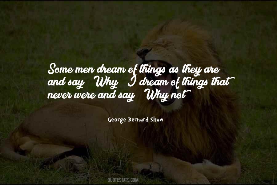 Men Dream Quotes #742059