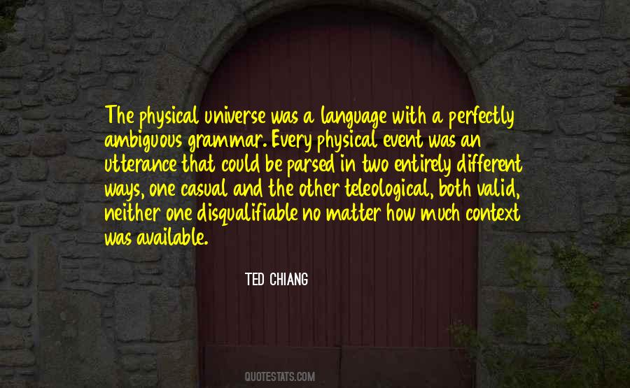 Universe And Time Quotes #104985
