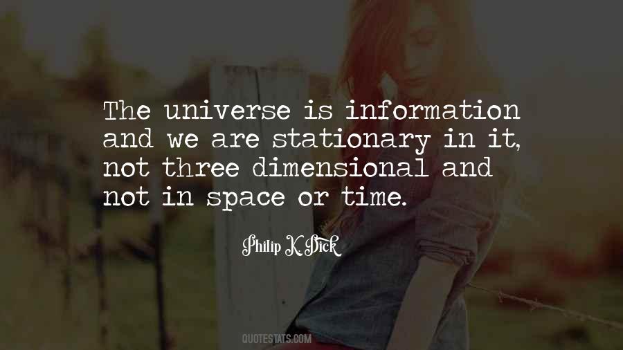 Universe And Time Quotes #439086