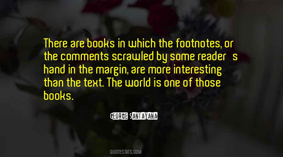 Quotes About Footnotes #761185