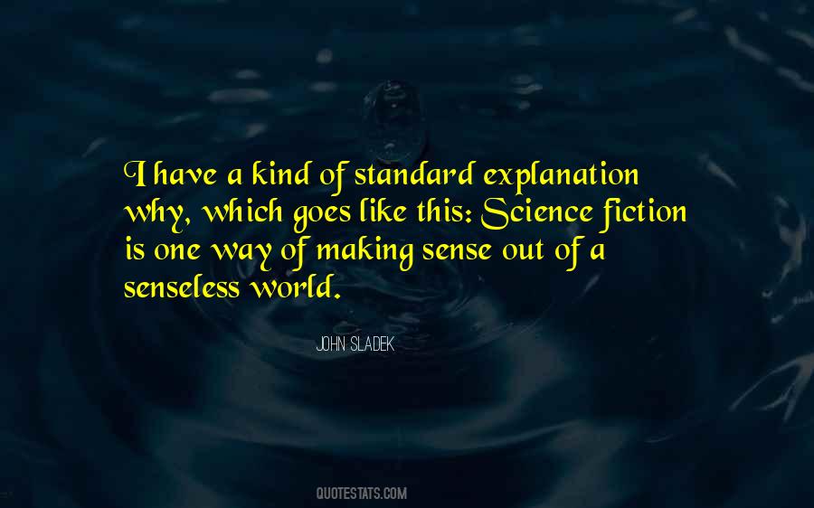 Making Sense Of The World Quotes #519460