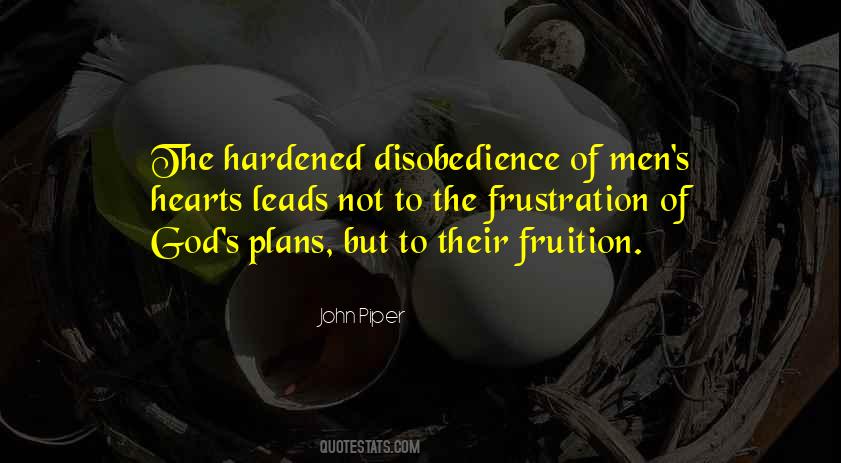 Quotes About Disobedience To God #558885