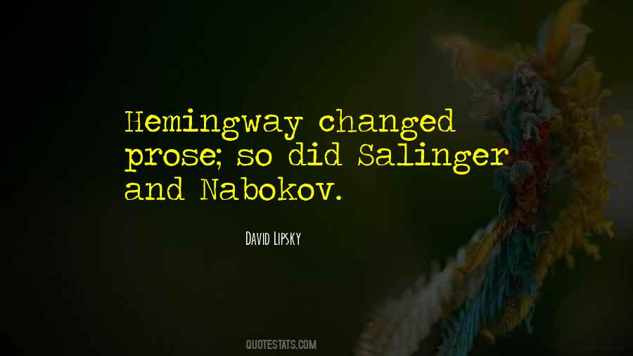 Quotes About Nabokov #376272