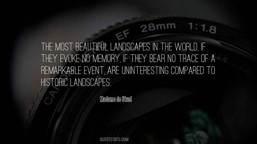 Quotes About Landscapes #1580681