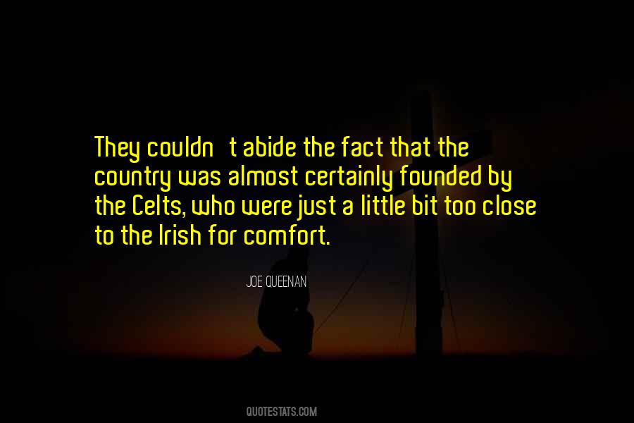 Irish Celts Quotes #1597079