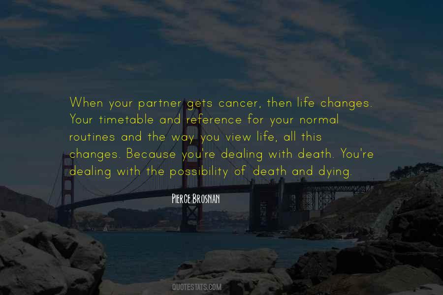 Death Changes Nothing Quotes #163605