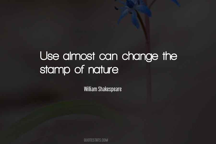 Quotes About The Nature Of Change #308293