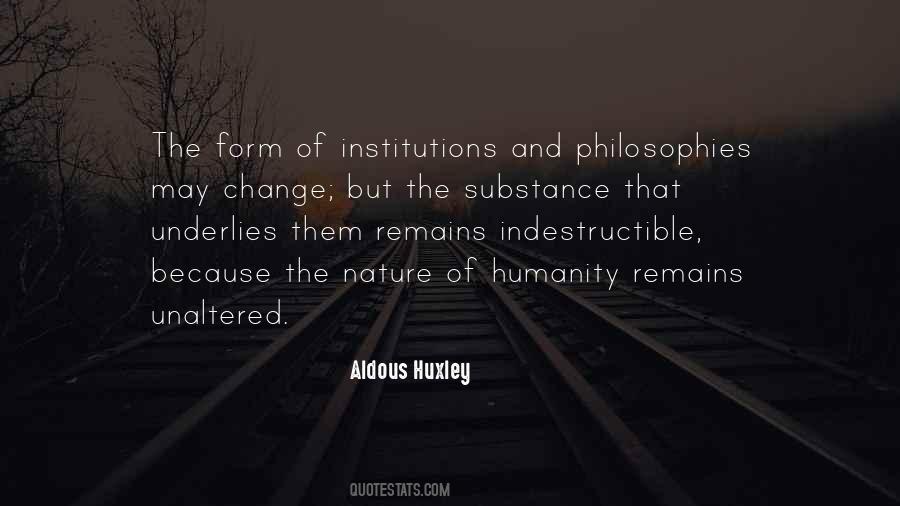 Quotes About The Nature Of Change #537999