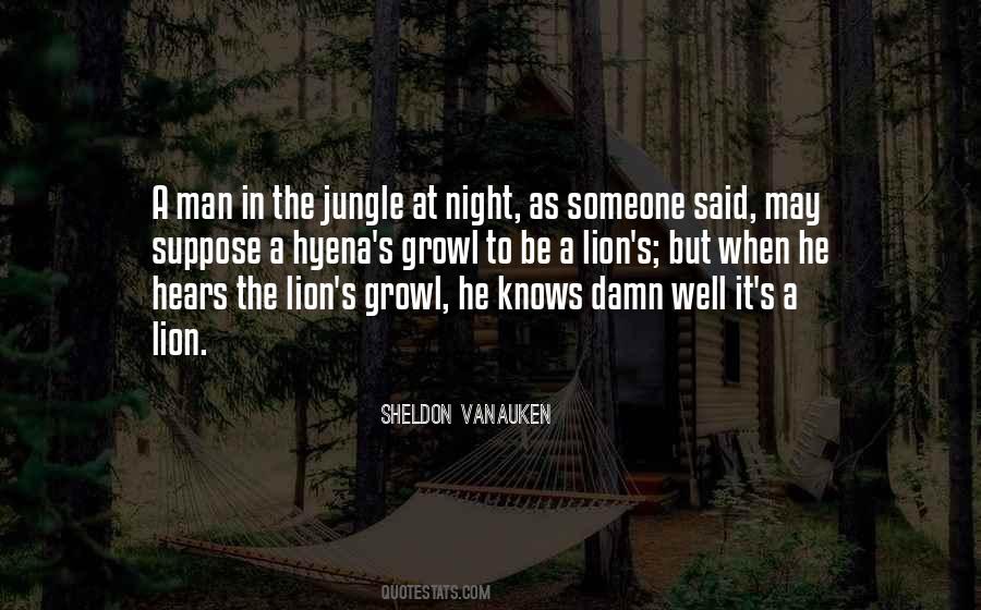 Jungle Love Quotes #1426930