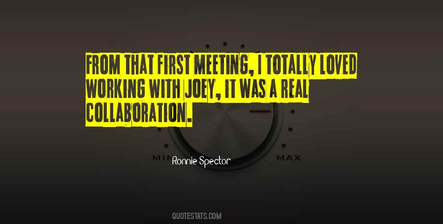 Quotes About First Meeting #1573010