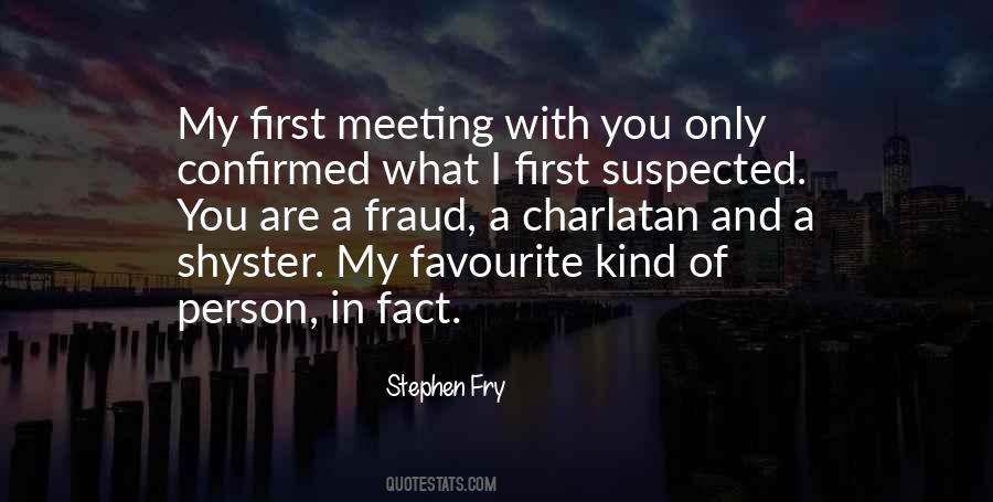 Quotes About First Meeting #331455