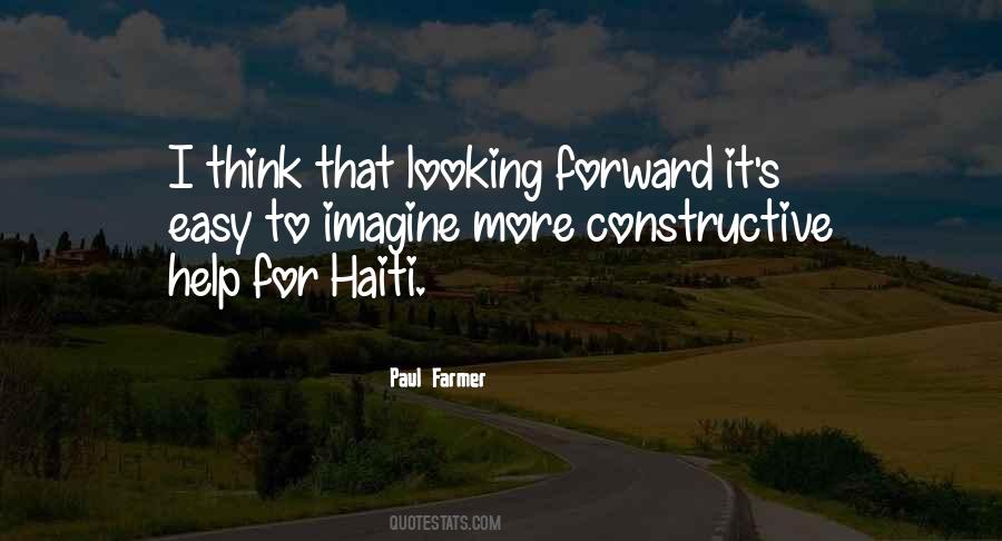 Quotes About Forward Looking #115270