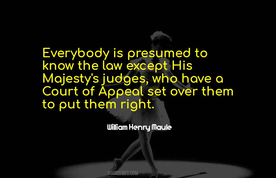 Quotes About The Court Of Law #797948