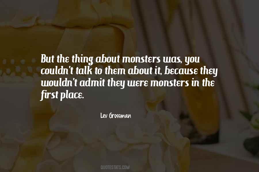 Quotes About Monsters #1113298