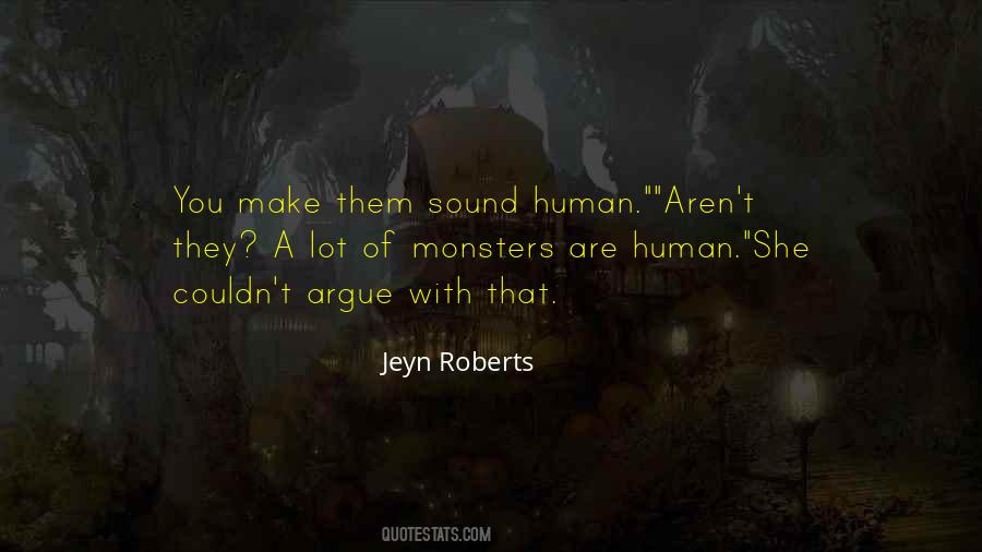 Quotes About Monsters #1149125