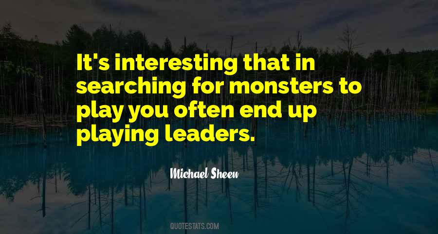 Quotes About Monsters #1182205
