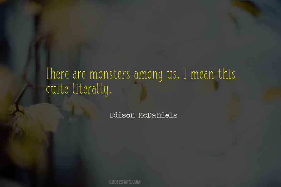 Quotes About Monsters #1205415