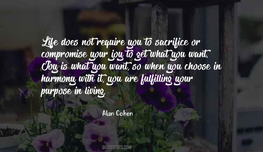 Quotes About Sacrifice And Compromise #1383300