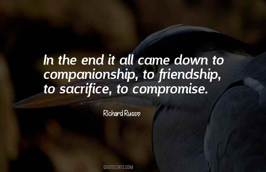 Quotes About Sacrifice And Compromise #1634630