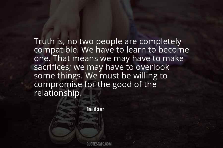 Quotes About Sacrifice And Compromise #957264