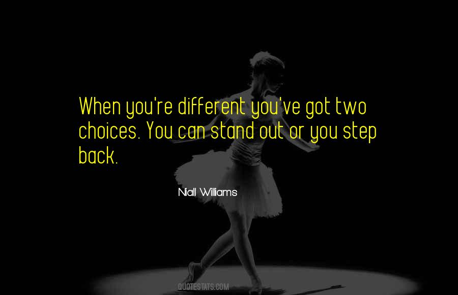 Different Choices Quotes #756789