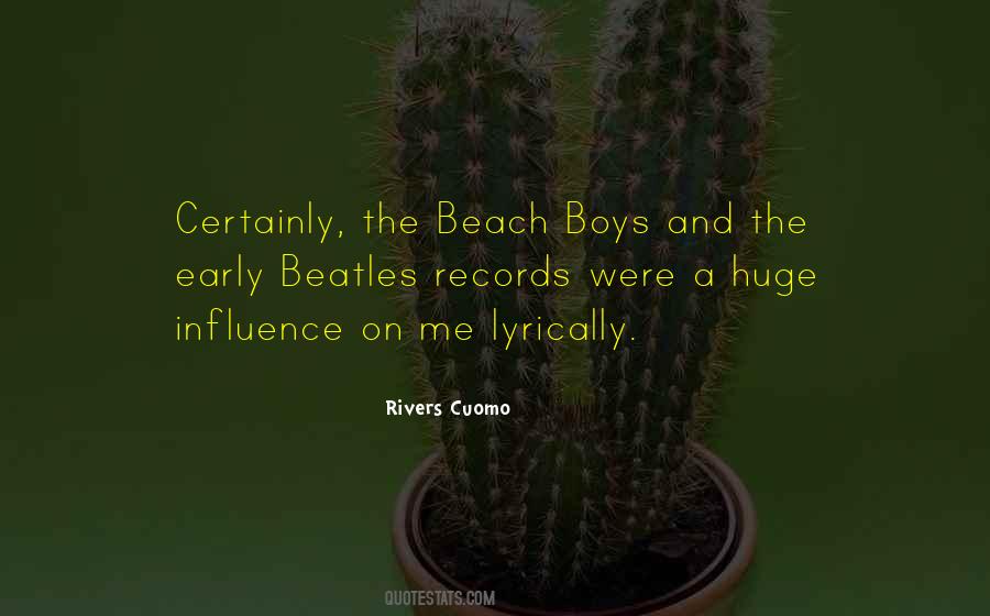 Quotes About The Beatles Influence #1509830