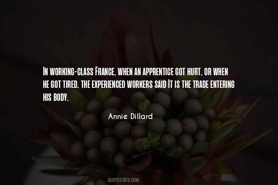Quotes About Tired Working #559994